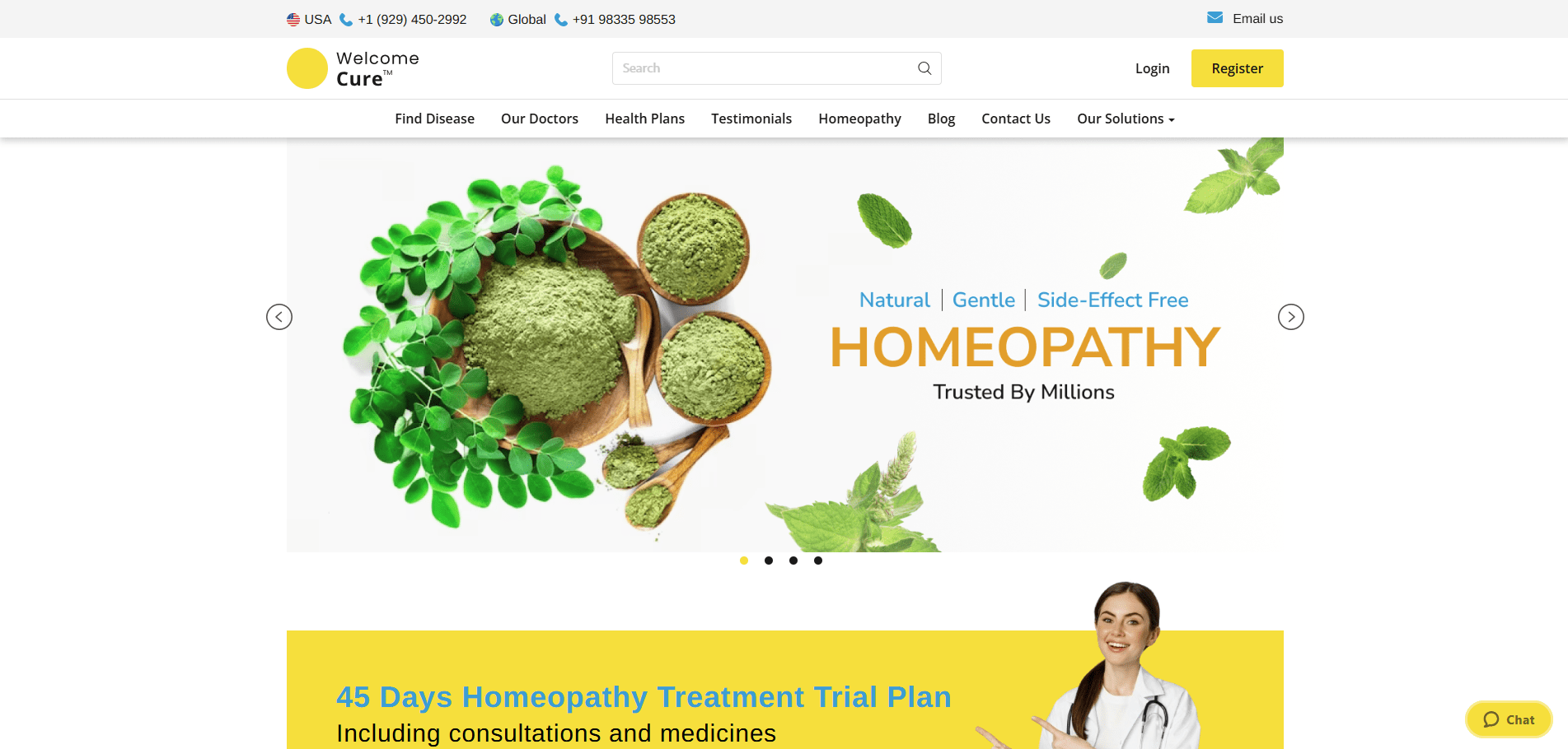 Welcome Cure - Homeopathy Treatment